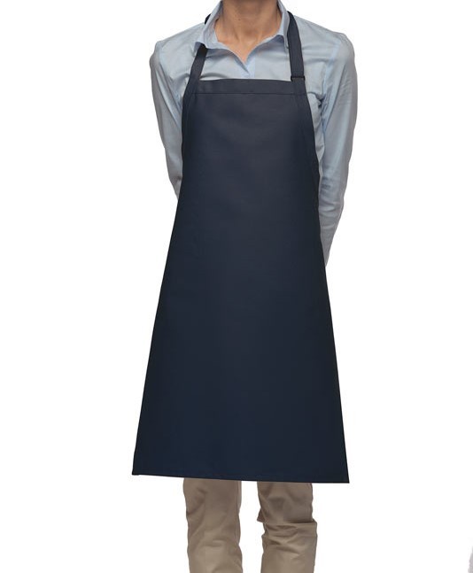 Mid Length Bib Aprons in Navy Blue